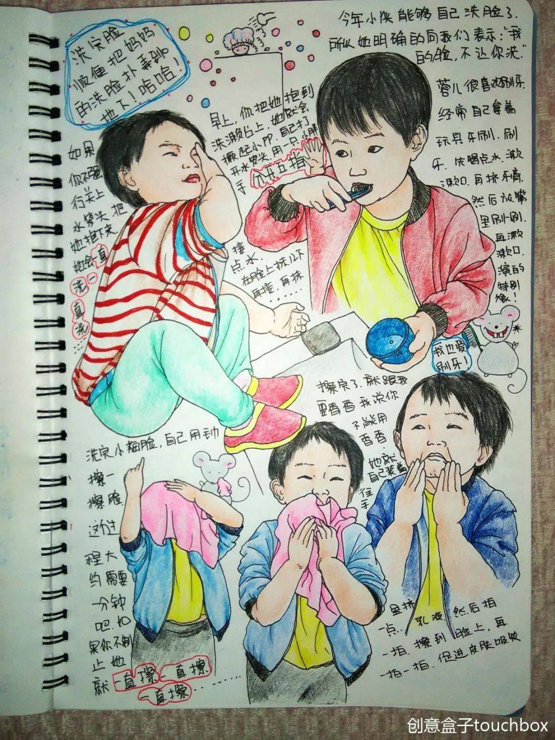 黄多多晒绘画作品,黄多多的画引热议