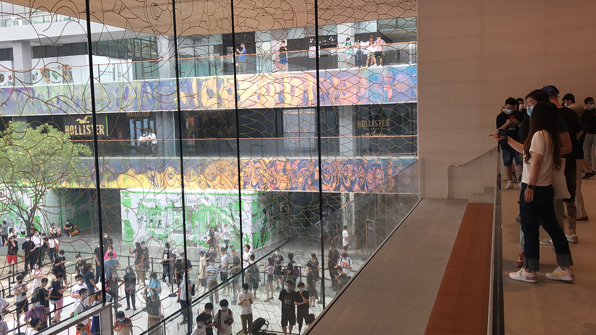 有多“京”彩？打卡Apple三里屯新店