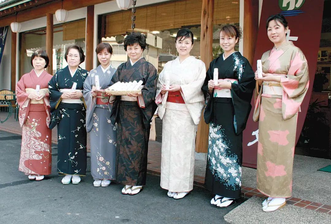 日本和服全过程,日本和服1960