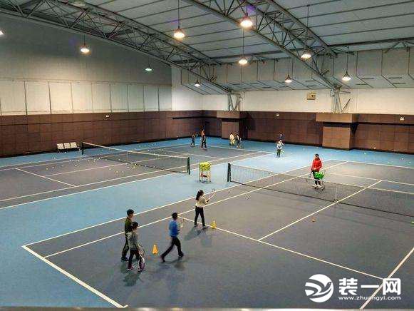 室内网球馆装修材料,室外网球场灯光设计