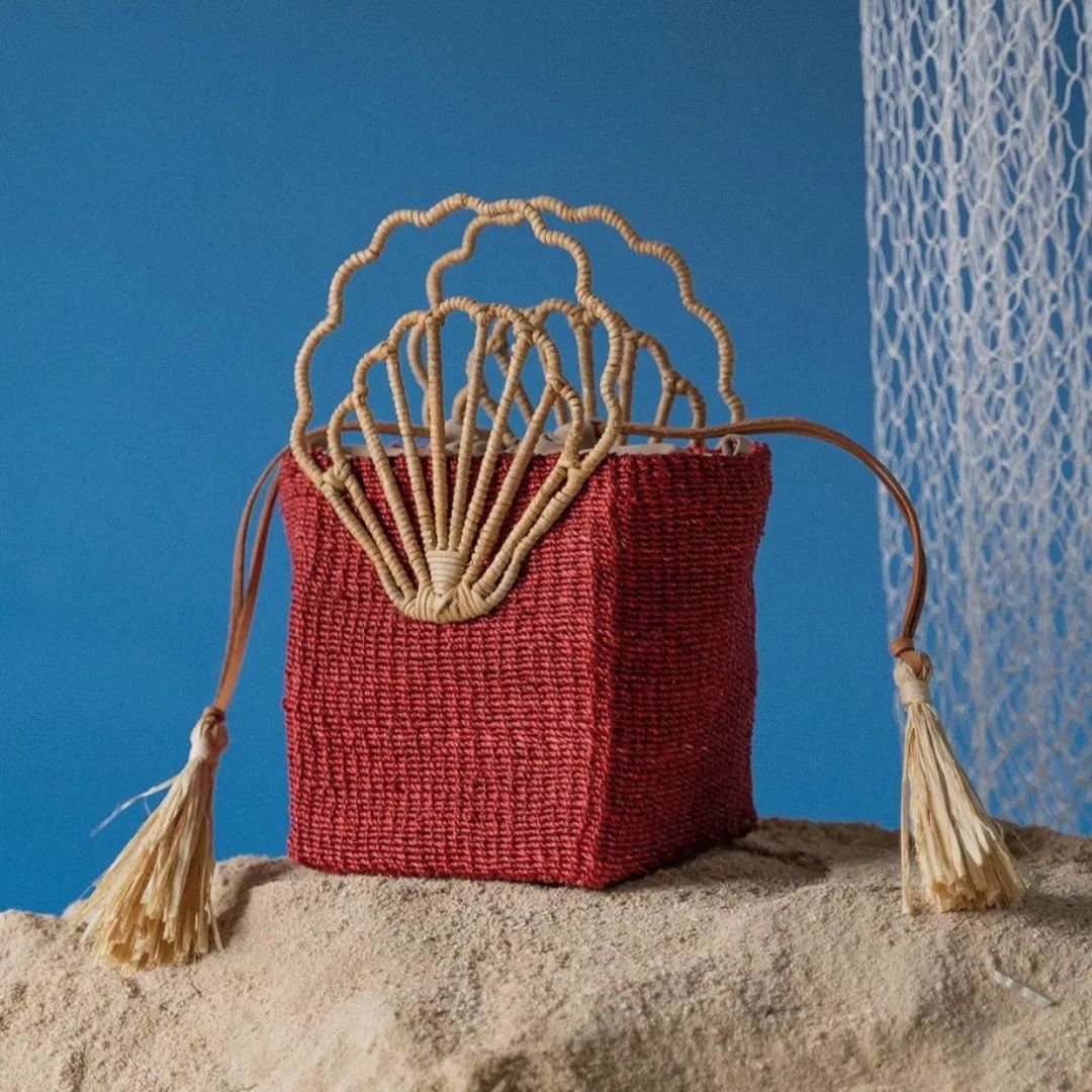 时尚藤编包,日系风格藤编包