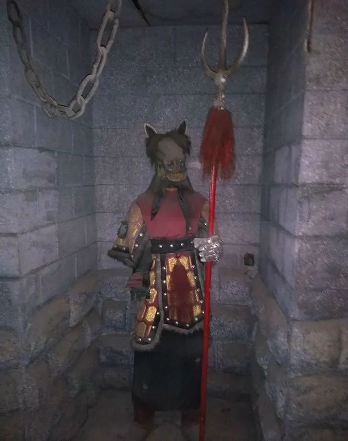 西游记阴间地府,石家庄西游记宫老照片