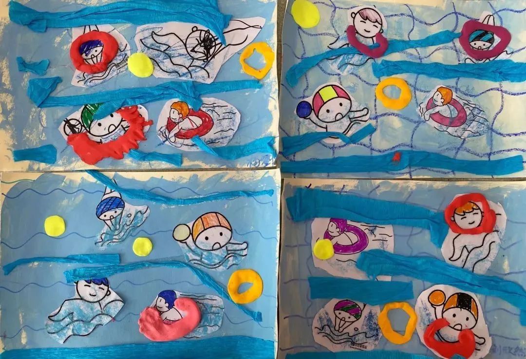 想知道孩子的世界里夏天是什么样吗？——北斗星艺术康复课程作品分享