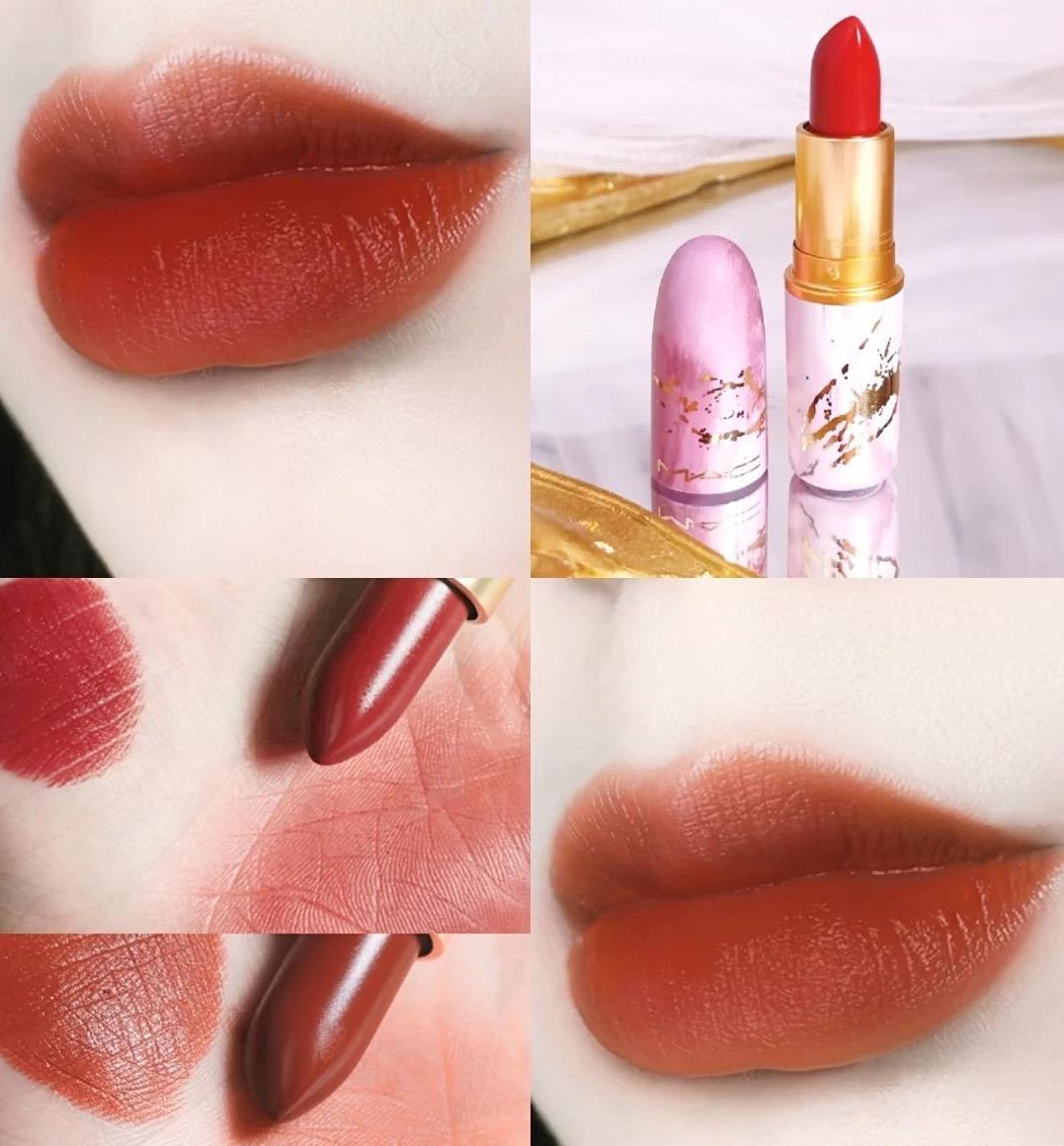 mac口红魅可哑光唇膏04,mac魅可口红买一送一