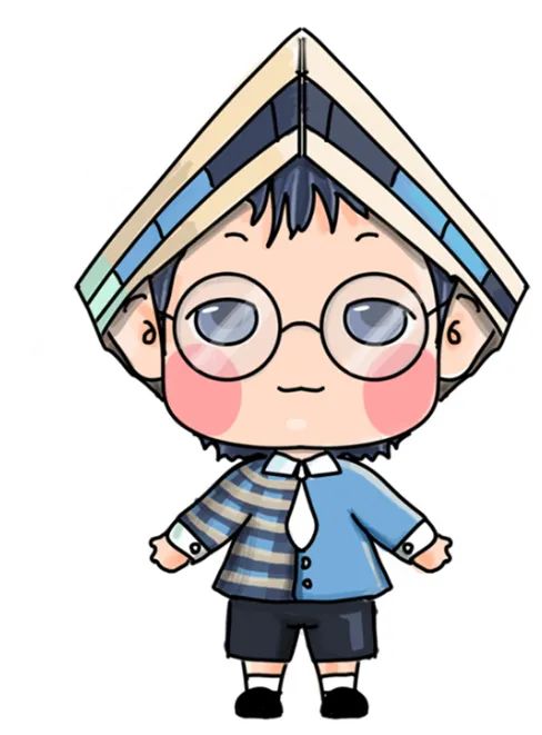 这也太好看了！00后帅气小哥哥将校园地标建筑拟人化，哪个是你的PICK？