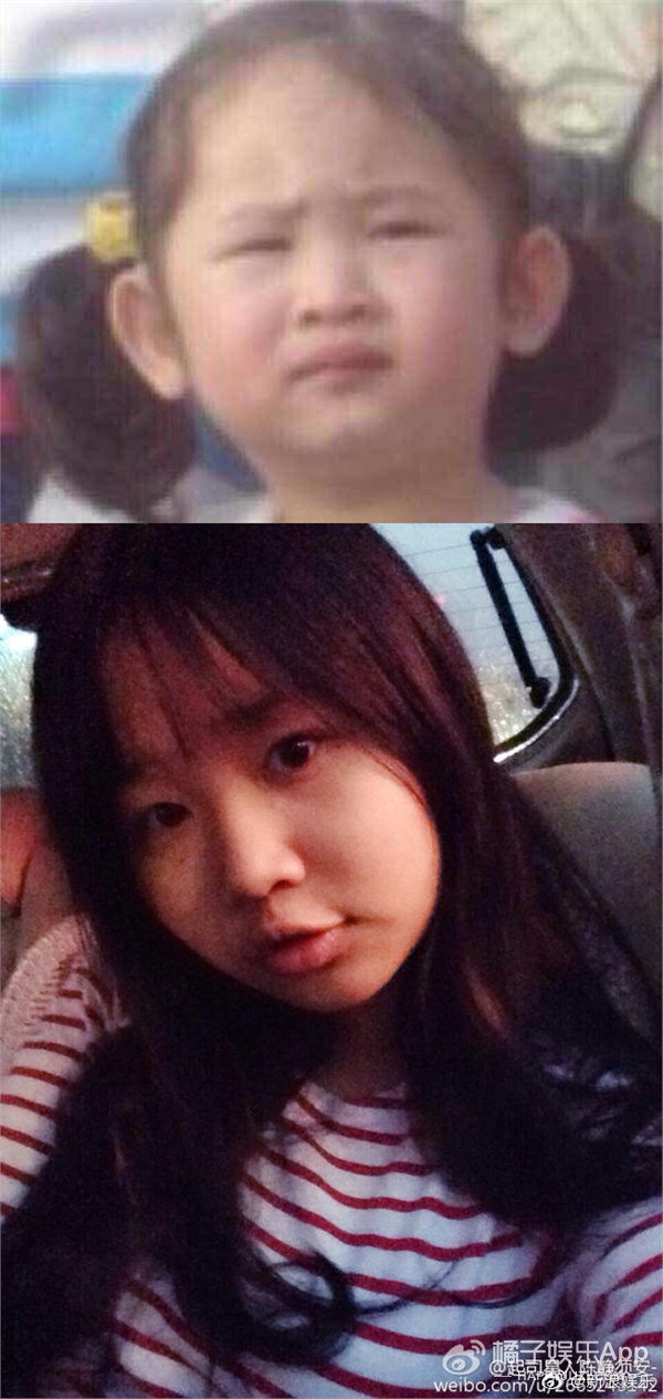 还记得表情包,小女孩模仿妈妈生气皱眉表情包