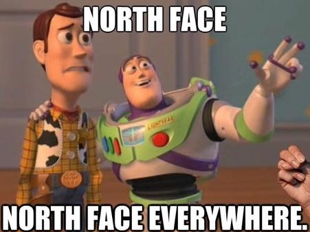 为什么现在满大街都是北面羽绒服,为啥满大街都是北面