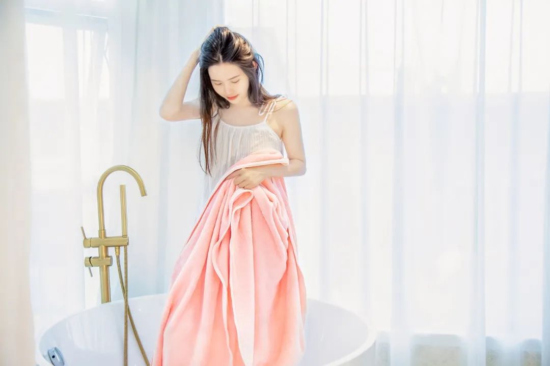 超级便宜的浴巾能吸水还不掉毛,冬天浴巾吸水性超强不掉毛