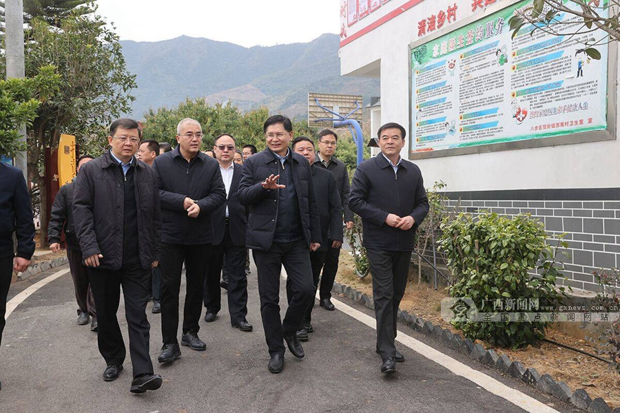 蓝天立深入桂林、贺州调研