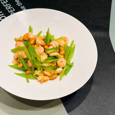 年夜饭腰果芹菜炒虾仁,年夜饭西芹虾仁腰果寓意