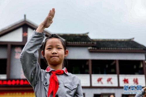 传承红色基因寻访家乡变化,红色基因红军小学