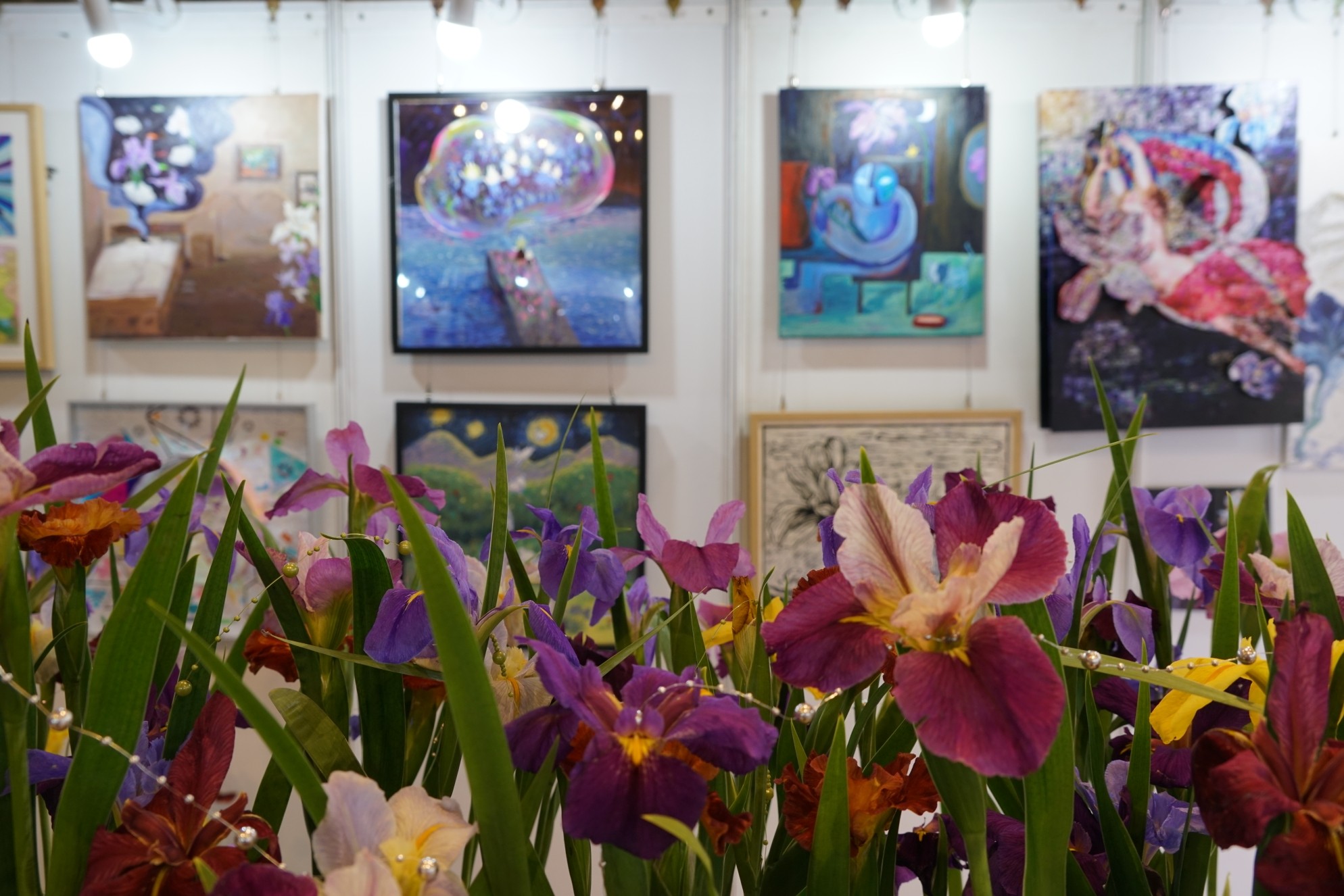 20万只风车组成花海艺术景观,2021鸢尾文化节在长兴岛郊野公园启幕