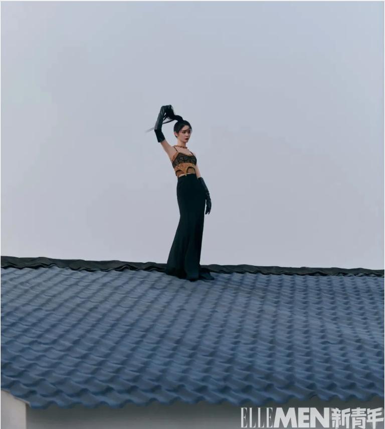 傅菁惊艳路人,不潮流不花钱傅菁