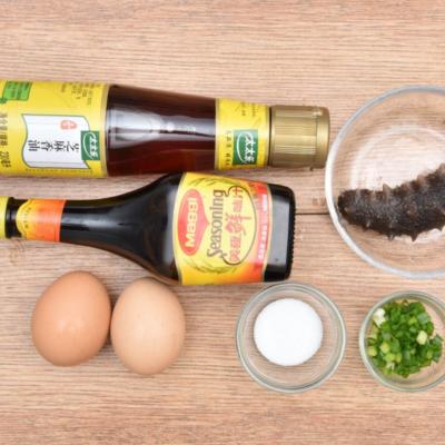 微波炉海参鸡蛋羹,小米汤海参鸡蛋羹