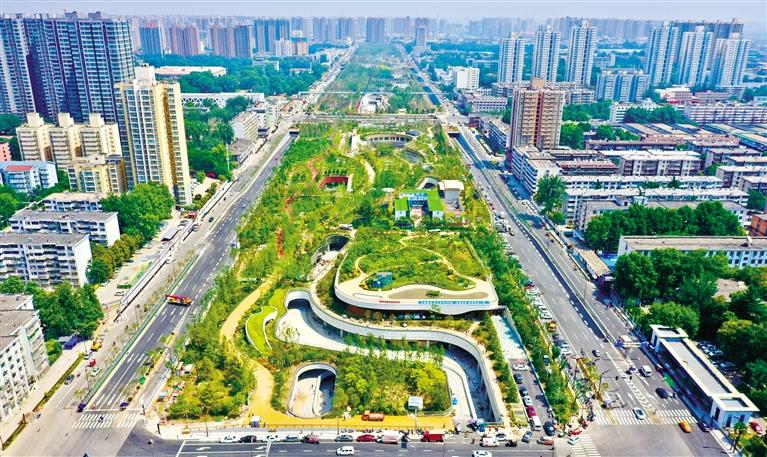 变化中的美丽风景,西安的古城真美