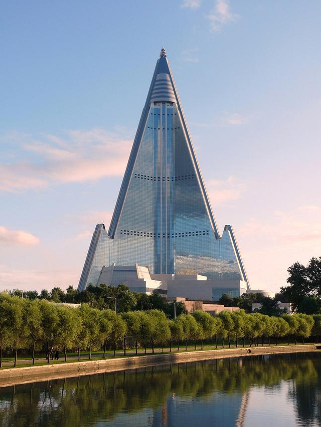 朝鲜第一高楼与韩国第一高楼,朝鲜十大高楼图片