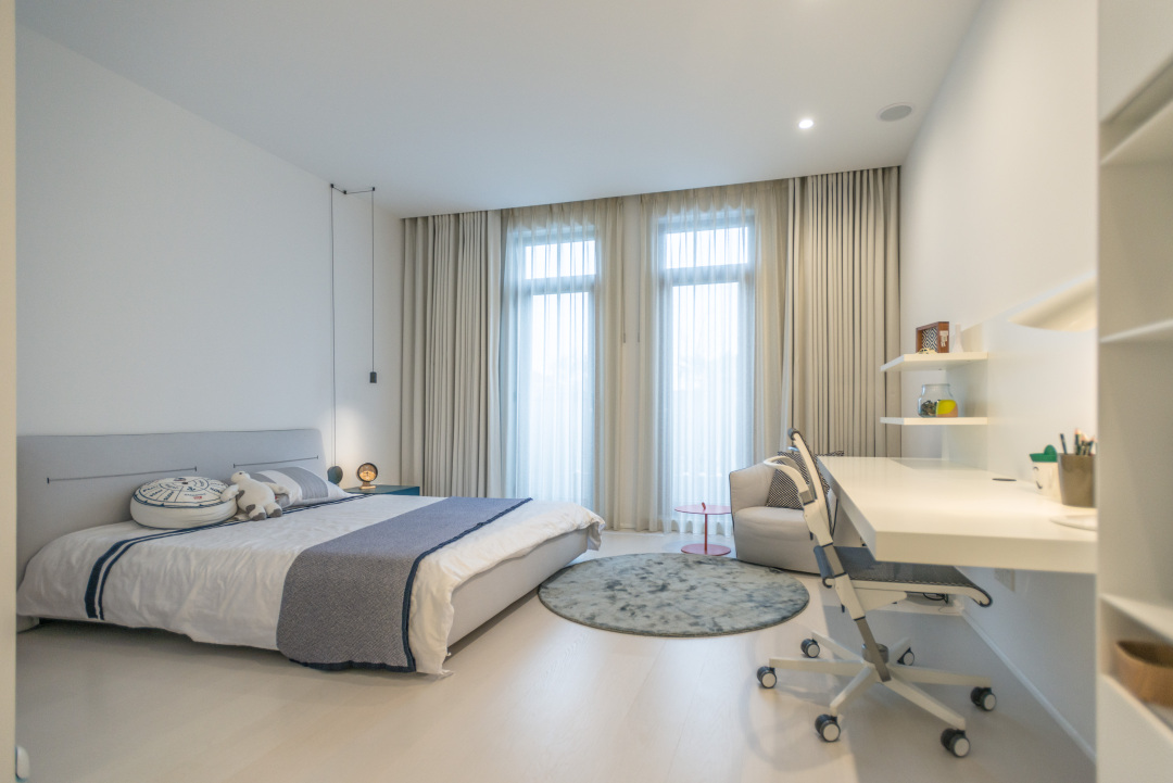 跃层轻奢高级感,跃层设计极简轻奢