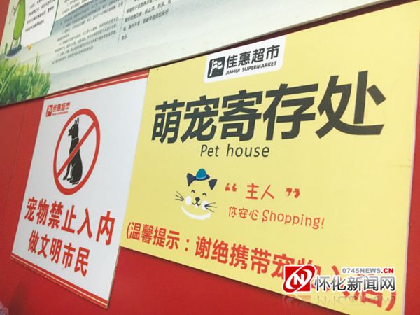 怀化关注｜怎能将宠物狗随意带进超市？