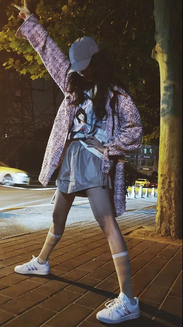 张天爱分享足球袜穿搭秘籍,张天爱足球袜怎么搭配