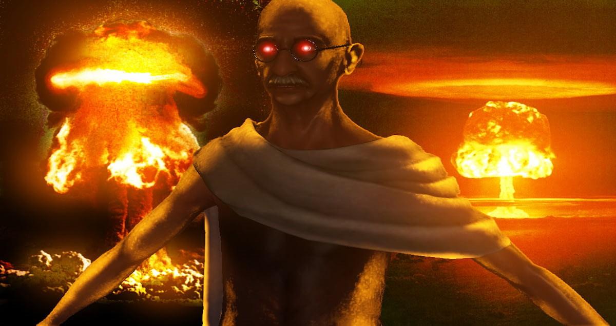 核弹爱好者甘地,核弹狂魔甘地bug