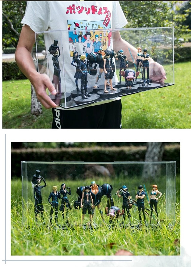 海贼王手办一番赏4档路飞鬼岛,海贼王手办草帽团全套10人