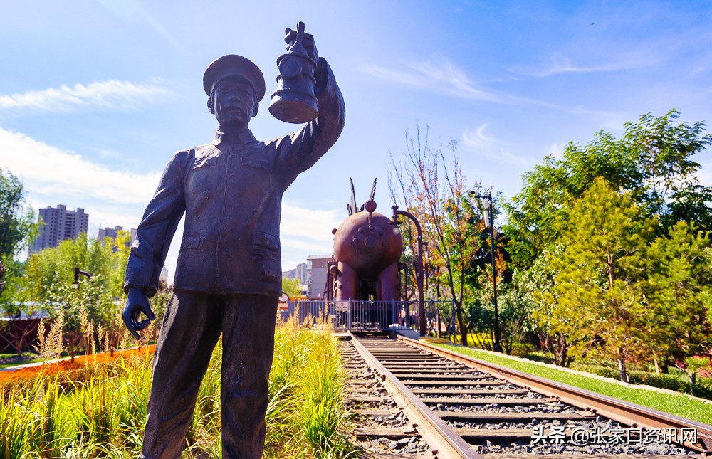 张家口新开的主题公园,张家口大好河山景观区夜景