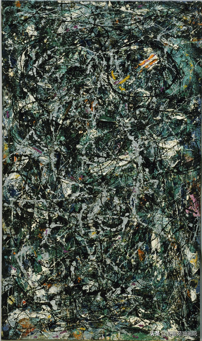 波洛克的画如何解读,波洛克绘画