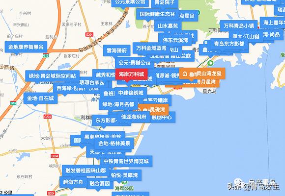 这波韭菜不好割！胶南海岸万科城开盘当天不甚理想