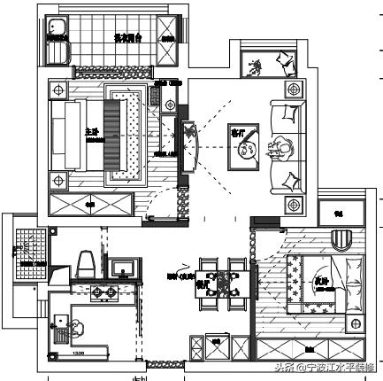 宁波新房简约装修,宁波室内中式风格装修
