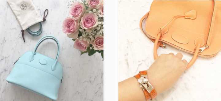 爱马仕35寸橙色铂金包,爱马仕的东西是正品吗