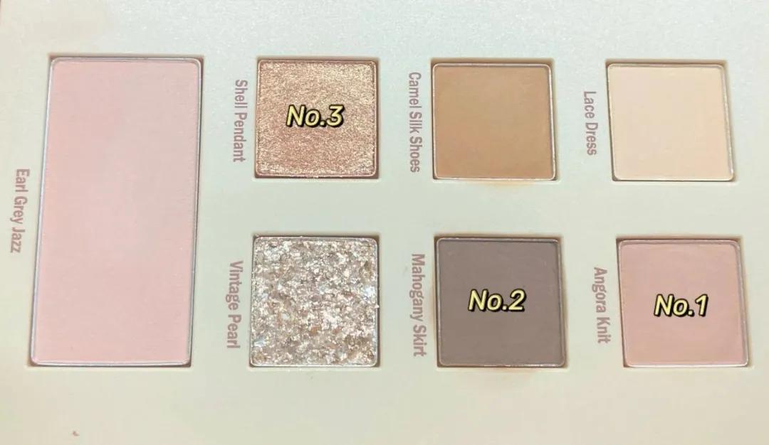 日常色很全的眼影盘,本年度最爱彩妆