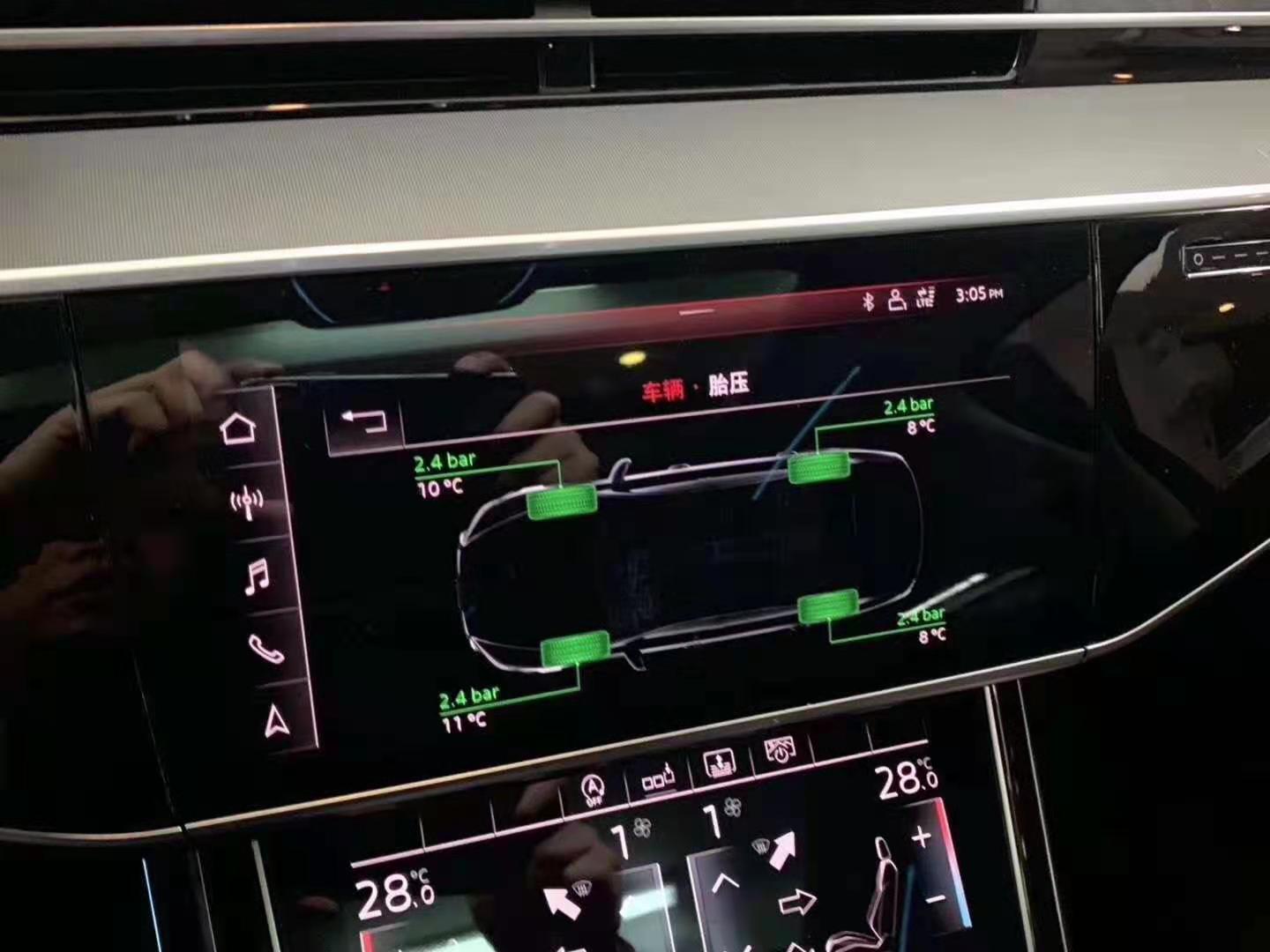 c8奥迪a6l的胎压监测,11款奥迪a6l有胎压监测吗