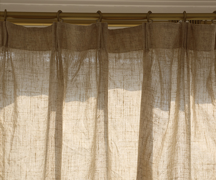 澳洲羊毛绒布料窗帘优缺点,亚麻窗帘布料的优缺点