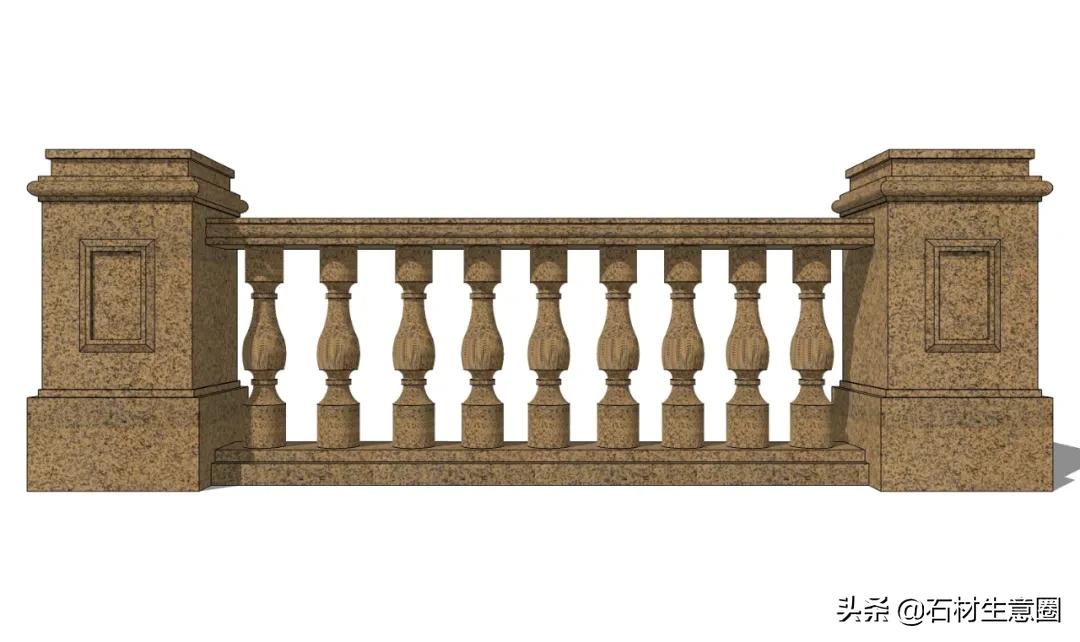 石材栏杆高档,天然石材栏杆样式