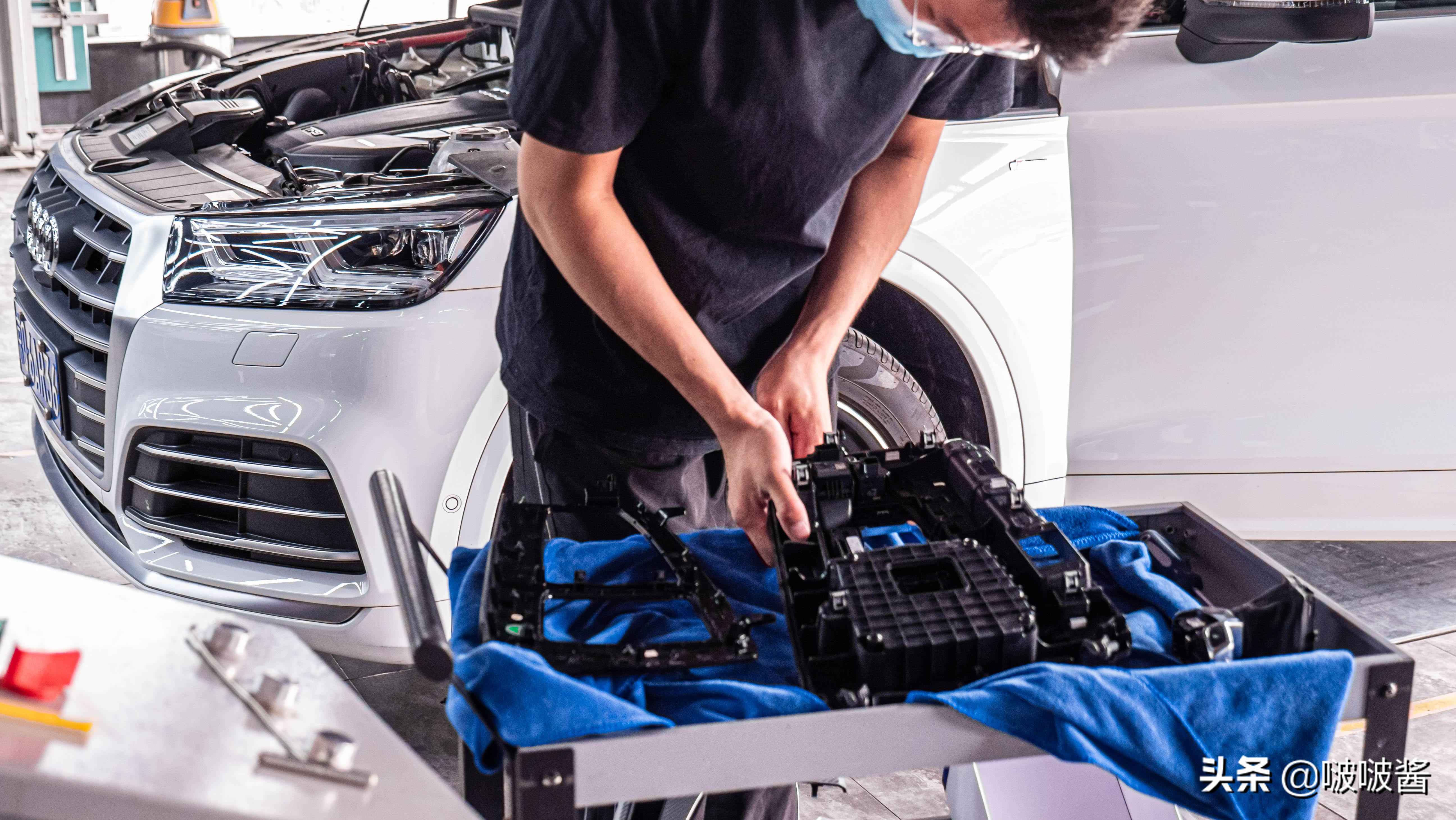 奥迪q5l换中控屏,奥迪q5l升级中控大屏多少钱