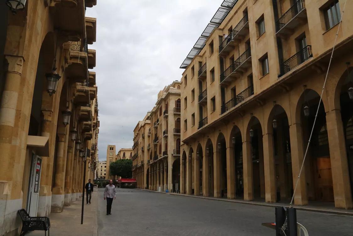 黎巴嫩首都贝鲁特南郊,中东黎巴嫩首都贝鲁特