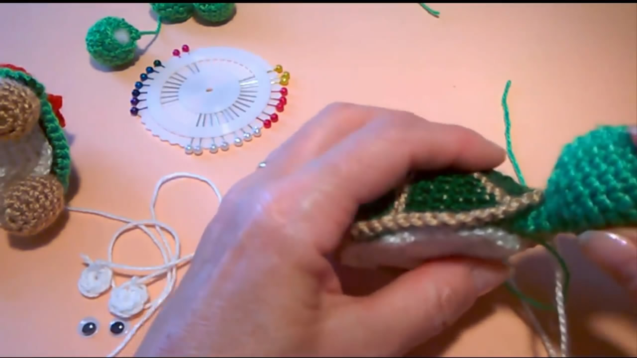 小乌龟的钩织全部教程,小乌龟钩织全部教程