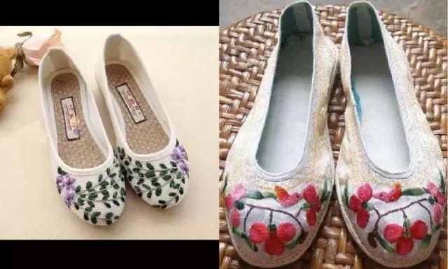 绣花鞋中国风复古,魅力绣花鞋