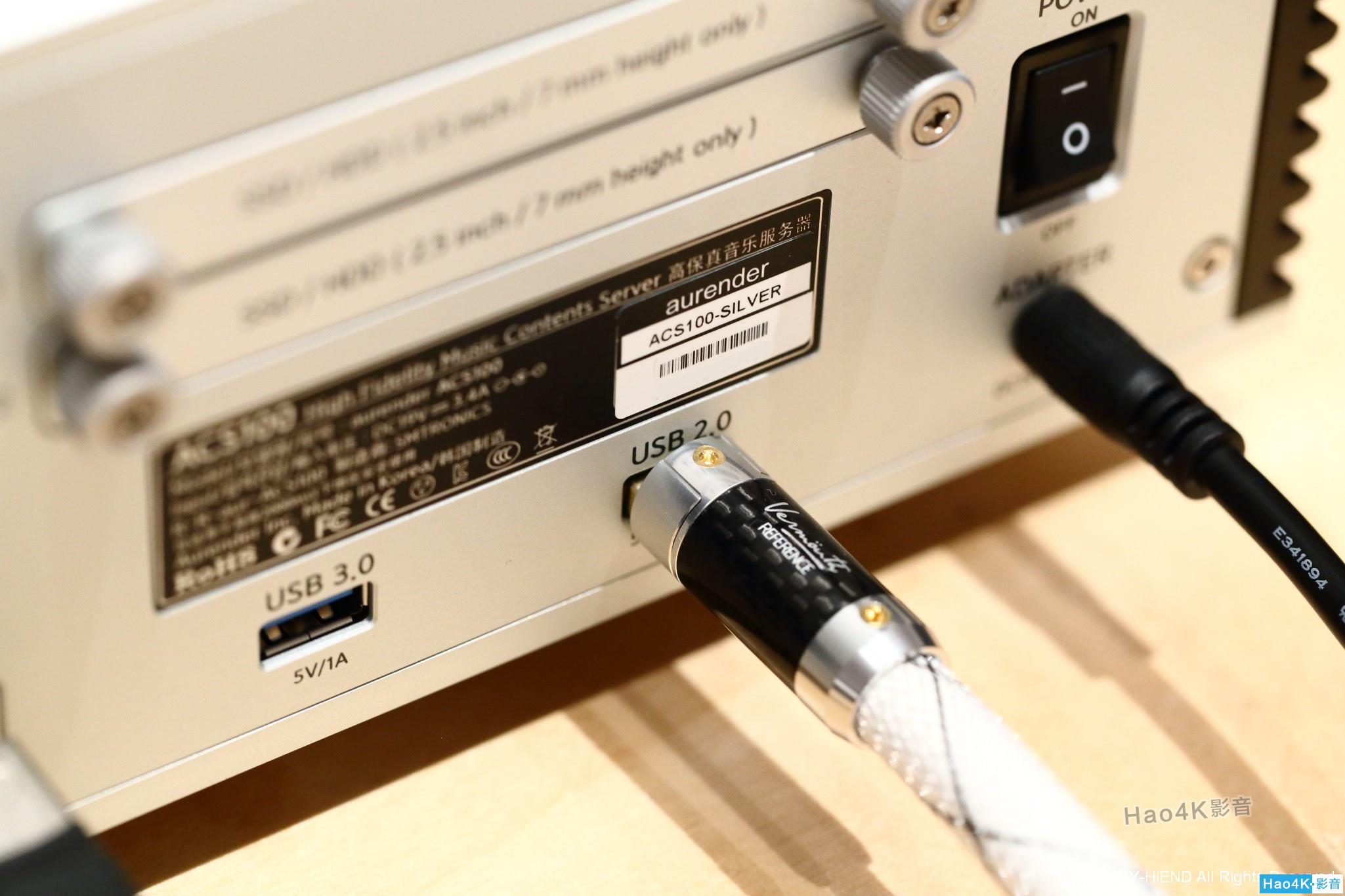 可转录储存数播:AurenderACS100音乐服务器