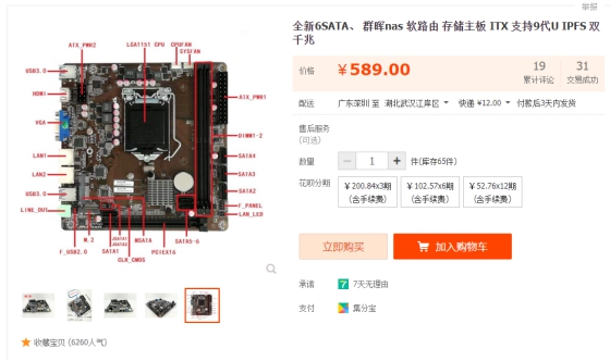 itxnas中端配置,itx主机装nas
