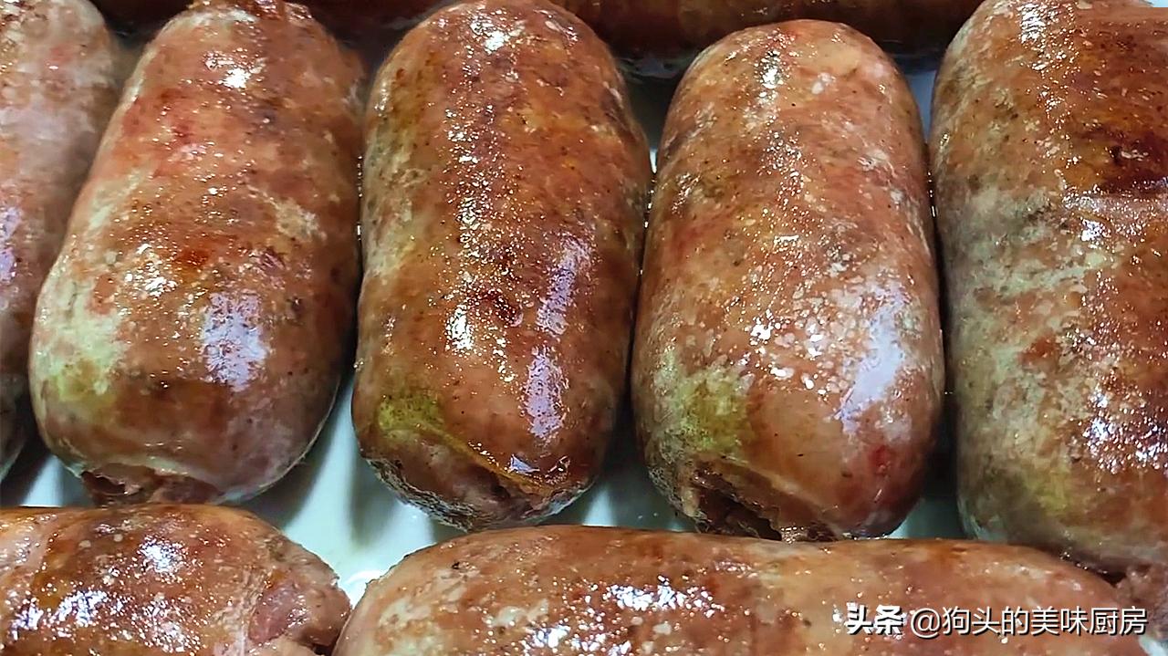 纯手工香肠的做法大全,家庭版香肠的制作方法和配方