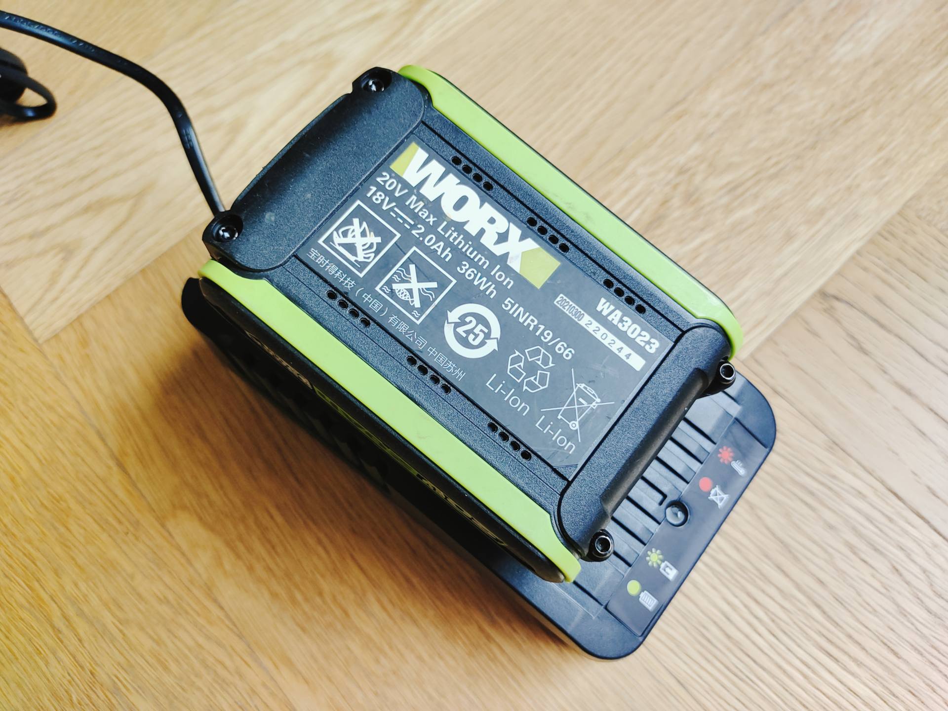搬砖人的工具,WORX威克士20V锂电钻WE212