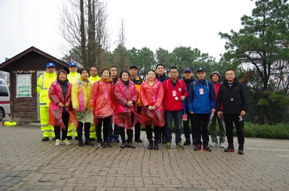 常熟市中学登高活动,迎新年登高活动