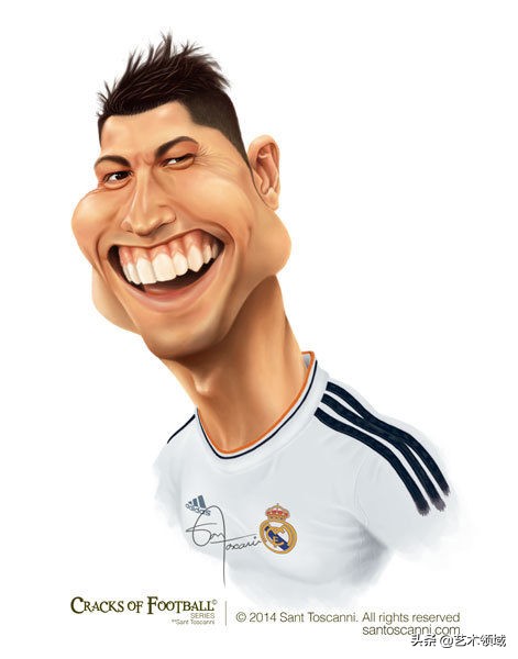 足球明星卡通漫画头像,欧洲足球明星卡通头像