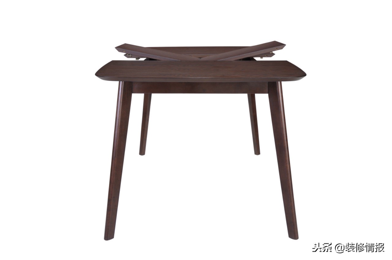 实木餐桌可伸缩圆桌大理石,实木餐桌折叠可伸缩旋转圆桌