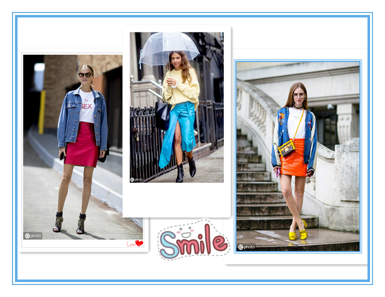 时髦单品“皮裙”，学会选款+搭配，让你的穿搭性感与时尚并存