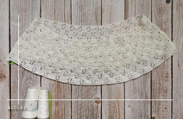 钩针编织裙子的教程,钩针编织夏季裙子的教程