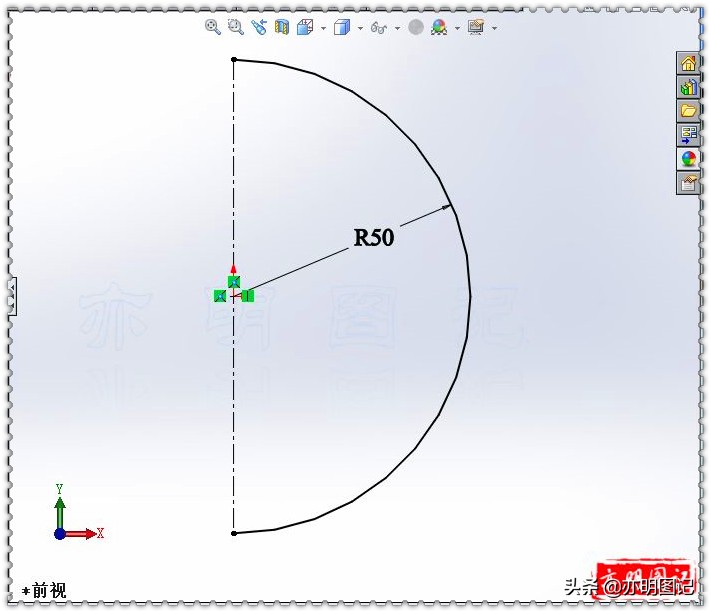 亦明solidworks,solidworks3d建模切除圆锥