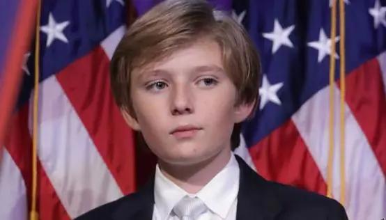 川普的小儿子颜值,川普的小儿子颜值逆天
