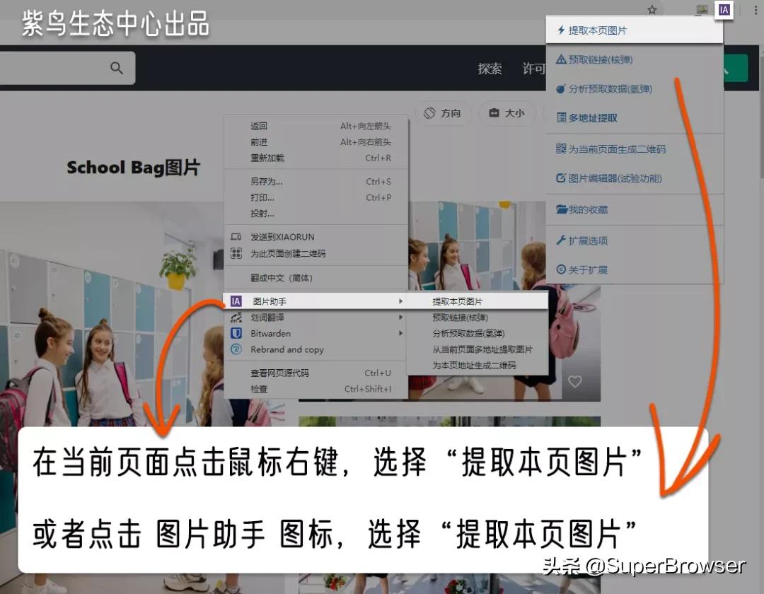 想要批量*载下**图片?这2个宝藏工具帮你搞定
